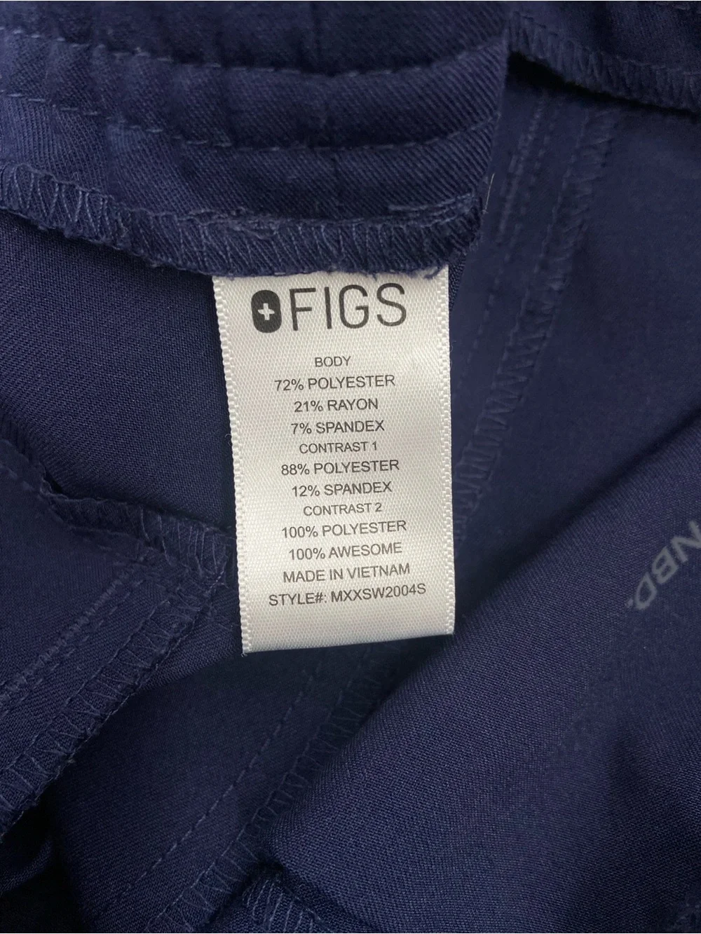 Figs Scrubs Tansen Jogger Pants Drawstring 5 pocket Small